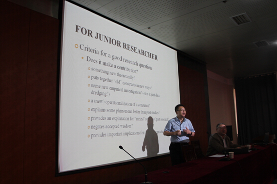 美国宾夕法尼亚大学冉冰教授来公司作学术报告 美国宾夕法尼亚大学冉冰教授来公司作学术报告